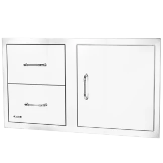 Reversible 30” Stainless-steel Door/Drawer Combo SKU: 25876