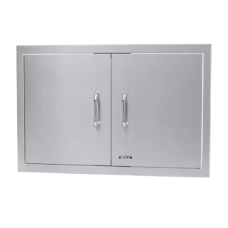 30″ Stainless Steel Double Door SKU: 33568